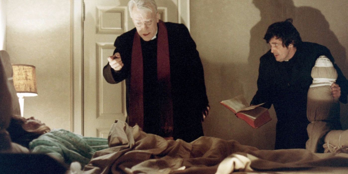Father Merrin and Karras in The Exorcist