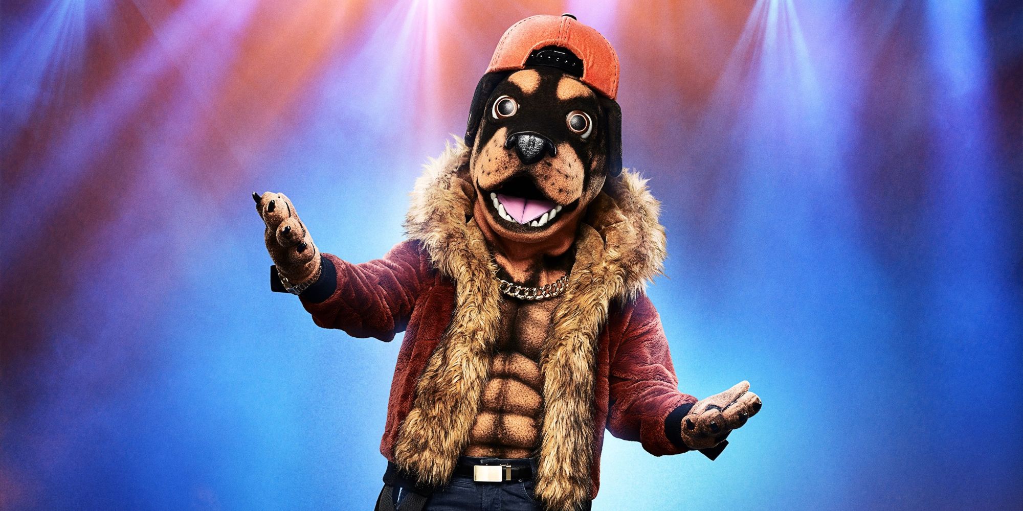 The Rottweiler promo image from The Masked Singer
