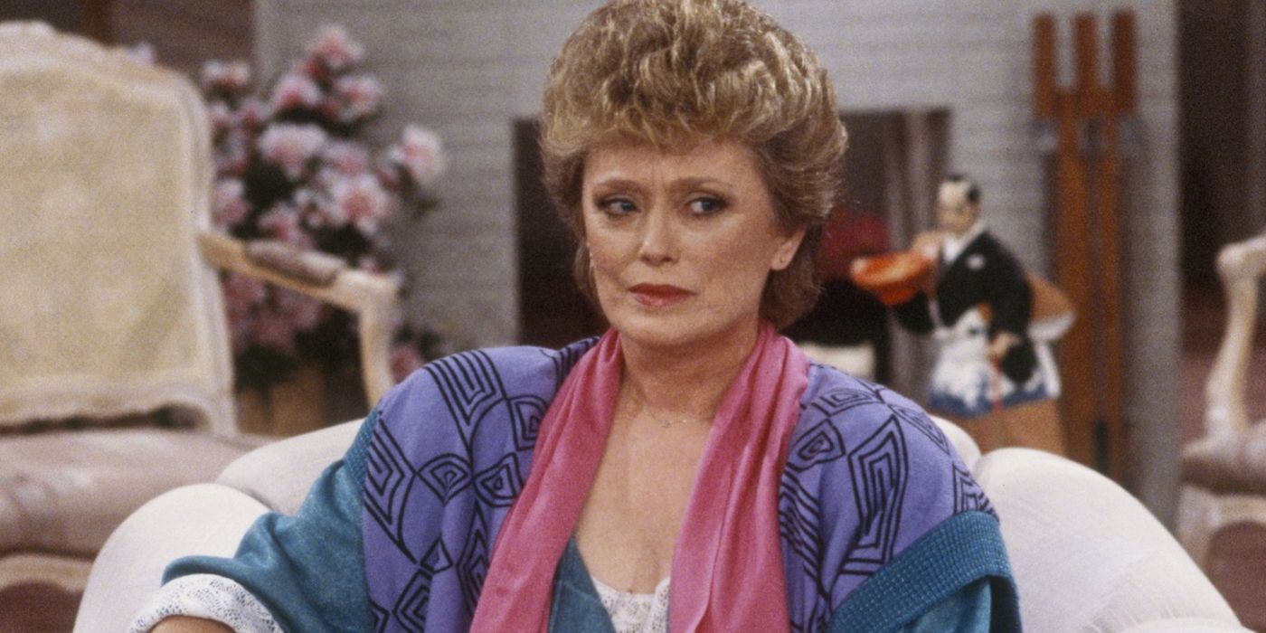 Rue McClanahan as Blanche in The Golden Girls