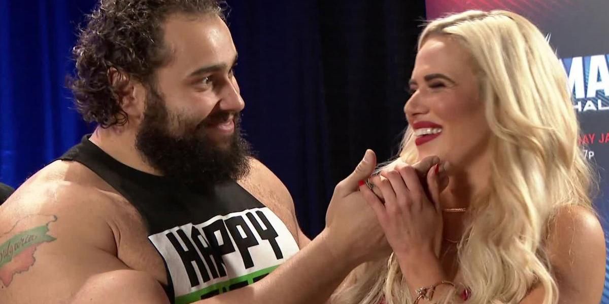 Rusev and Lana together in WWE