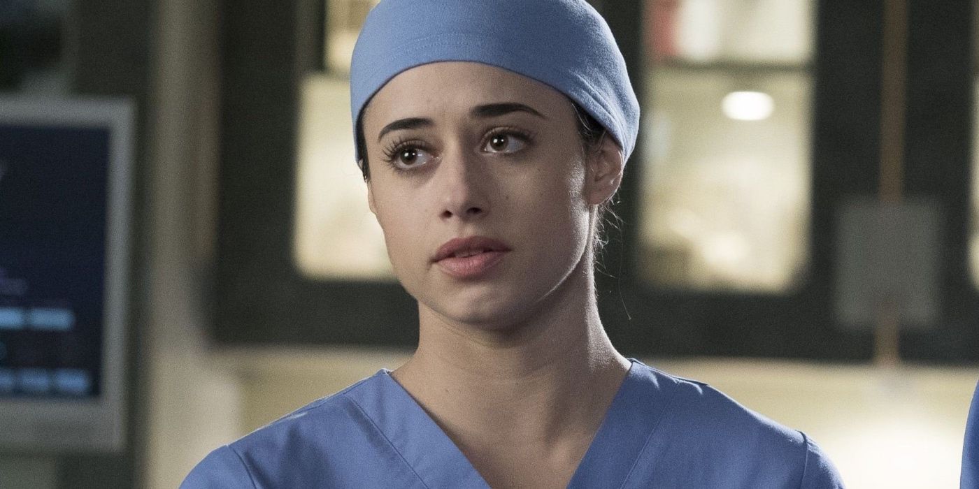 Sam Bello as she appears in Grey's Anatomy