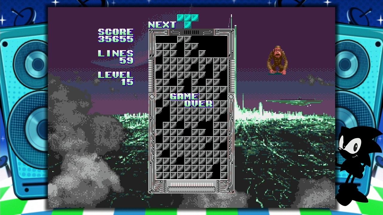 Sega Genesis Mini Tetris