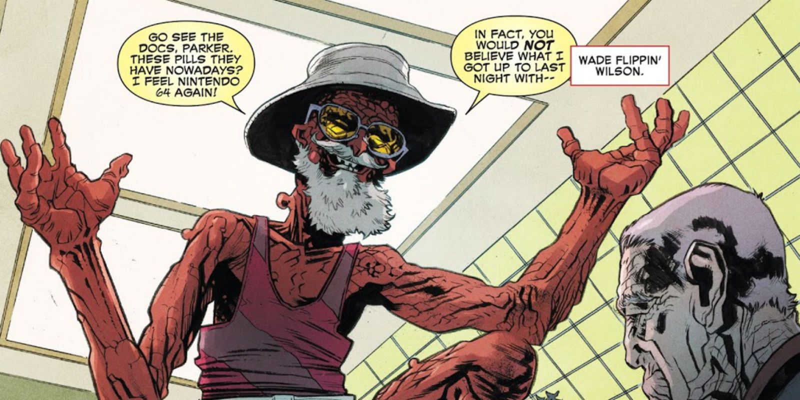 Spider-Man/Deadpool “Oldies” – Deadpool, “I feel Nintendo 64 again!"