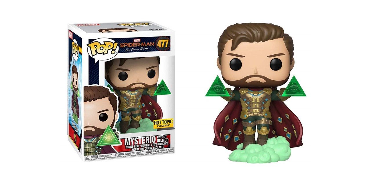 Spider-Man MCU Funko Pop Mysterio without helmet