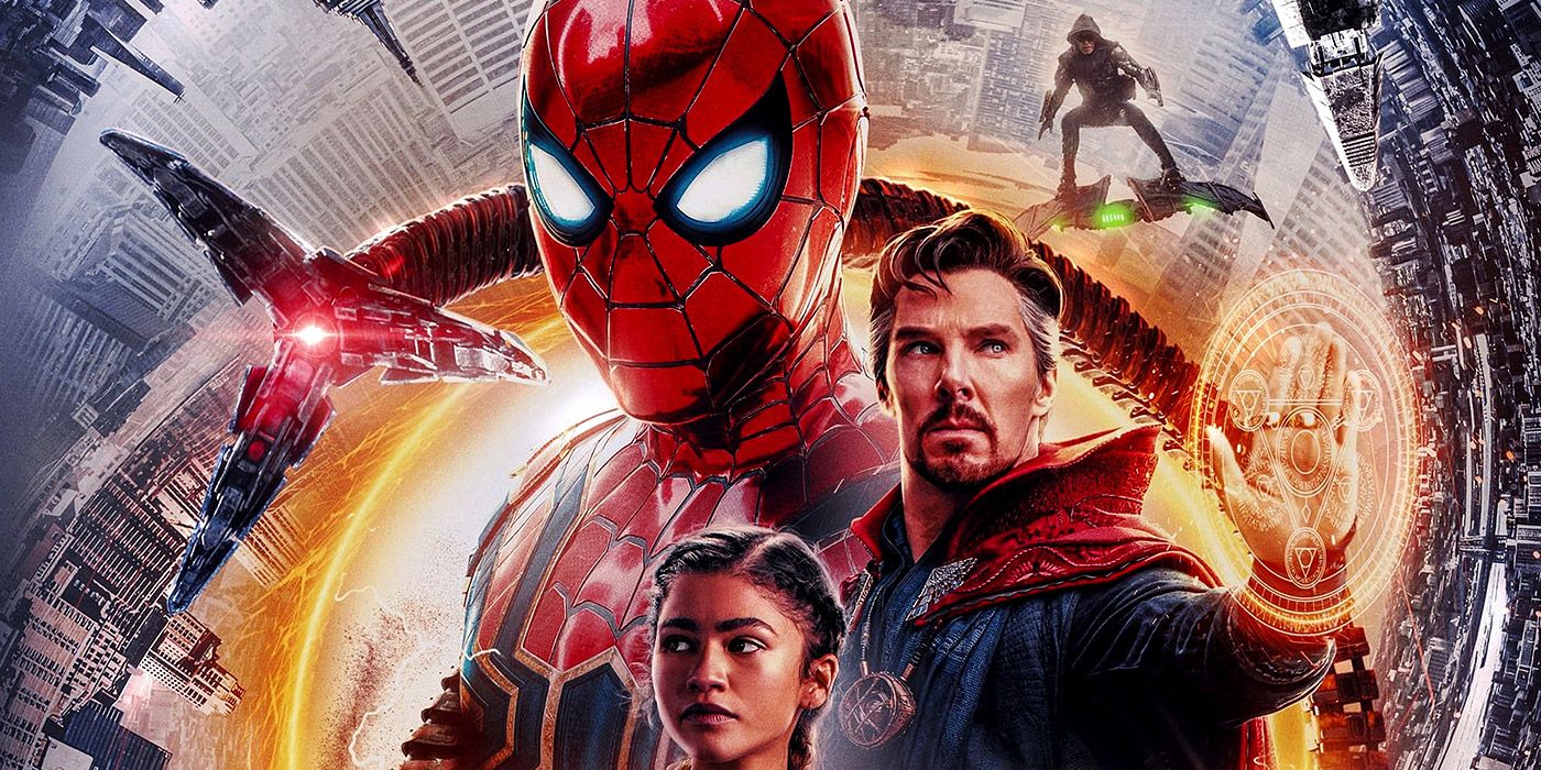 Spider-Man, Mary Jane and Doctor Strange from Spider-Man: No Way Home