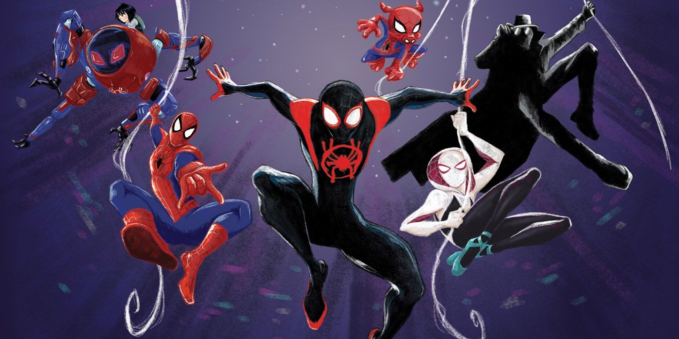 The characters of Spider-Man: Into The Spider-Verse