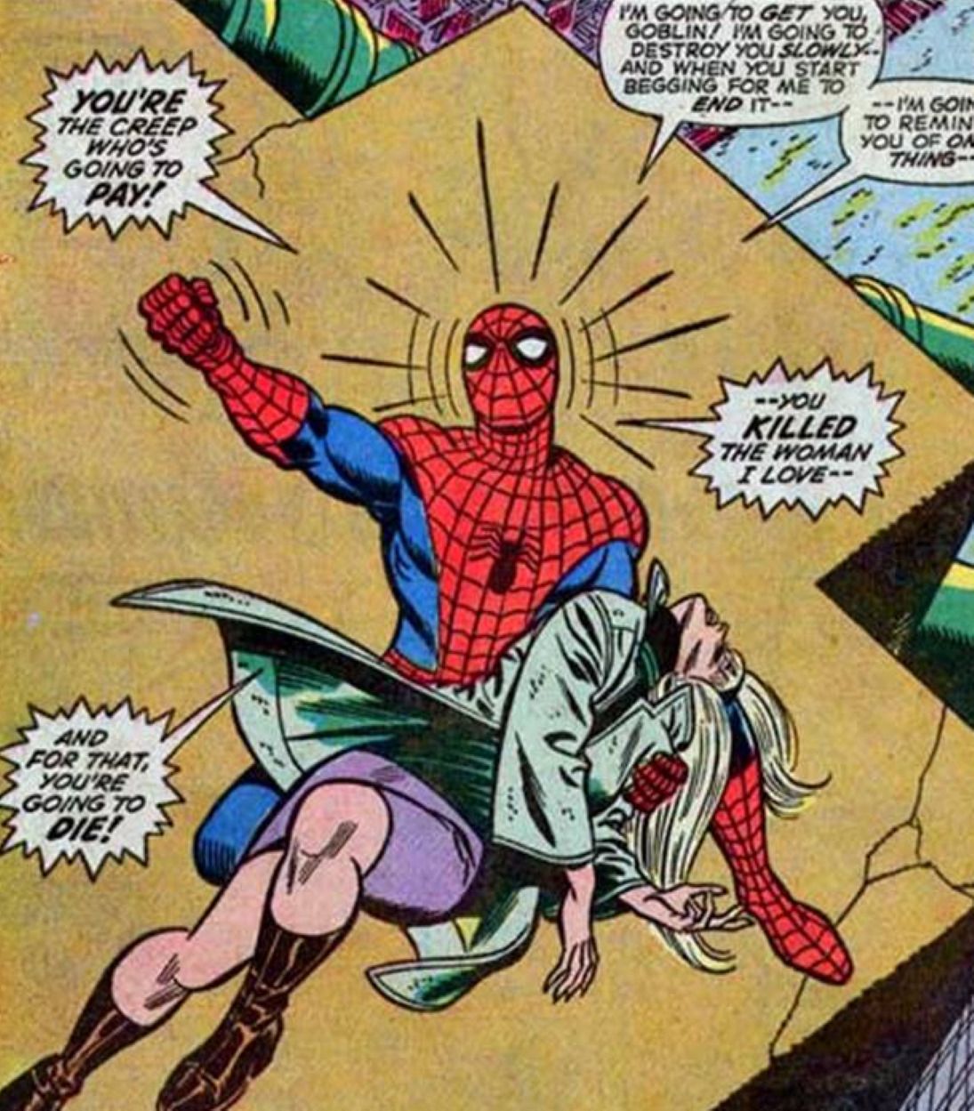 Spiderman Gwen Death Vertical