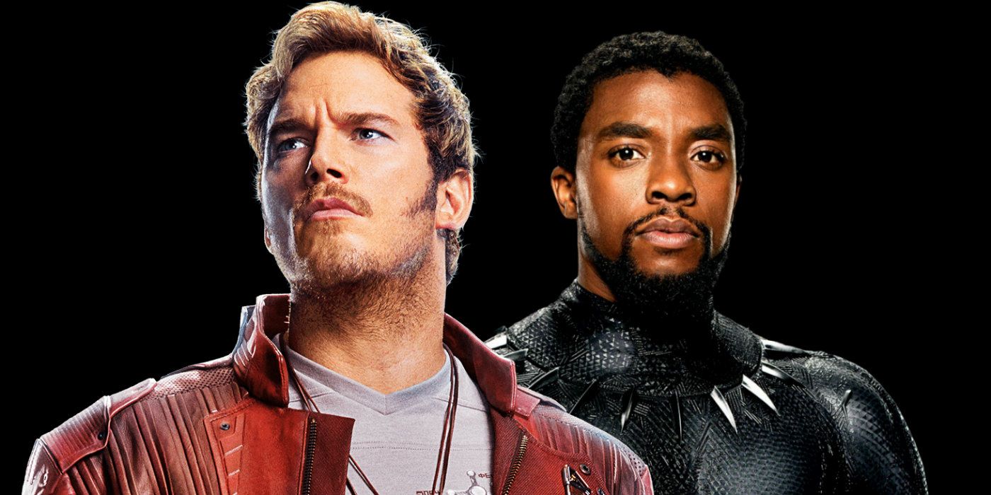 Star Lord and Black Panther