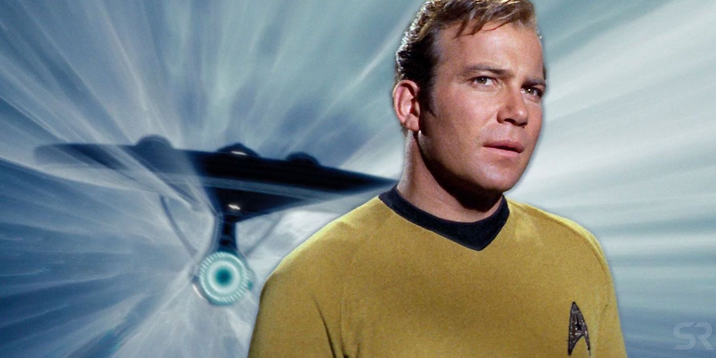 Star Trek Captain Kirk and Enterprise