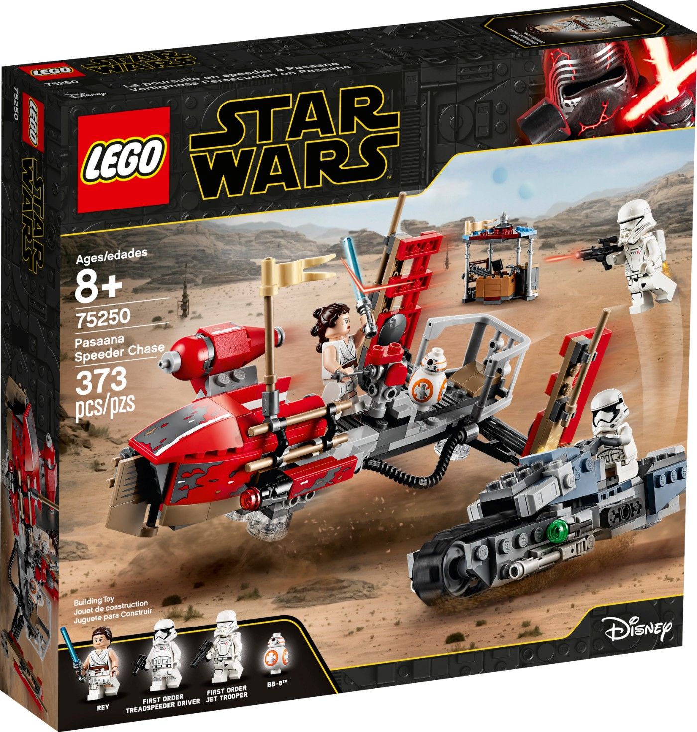 Star Wars 9 Lego Rey Pasaana Speeder Set
