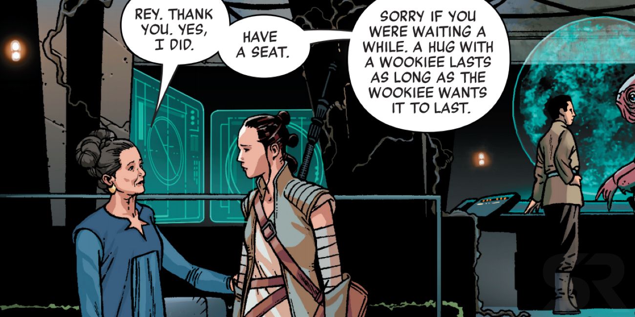Star Wars Leia and Chewbacca Hug
