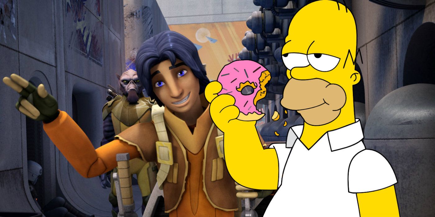 Star Wars Rebels and The Simpsons