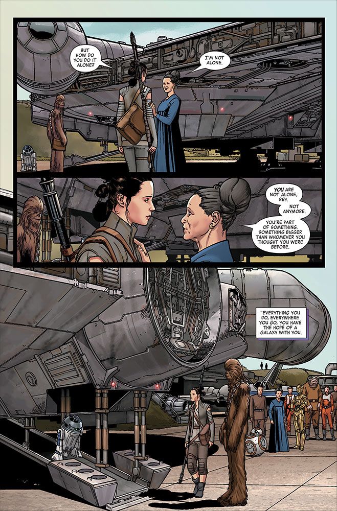 Star Wars Rey Comic Preview 2