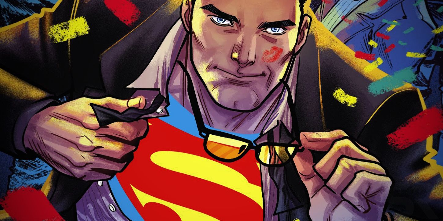 Superman Reveals Secret Identity Comic