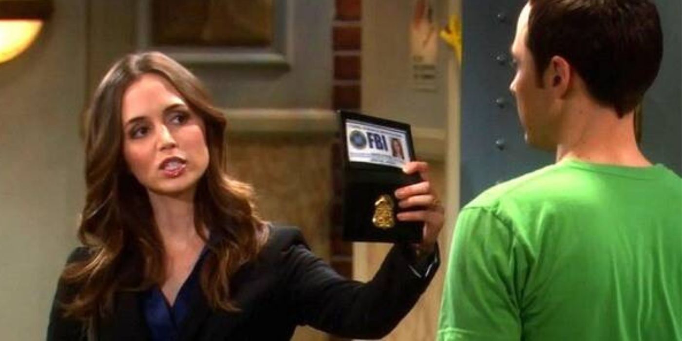 The Big Bang Theory - FBI Agent at Sheldon's door