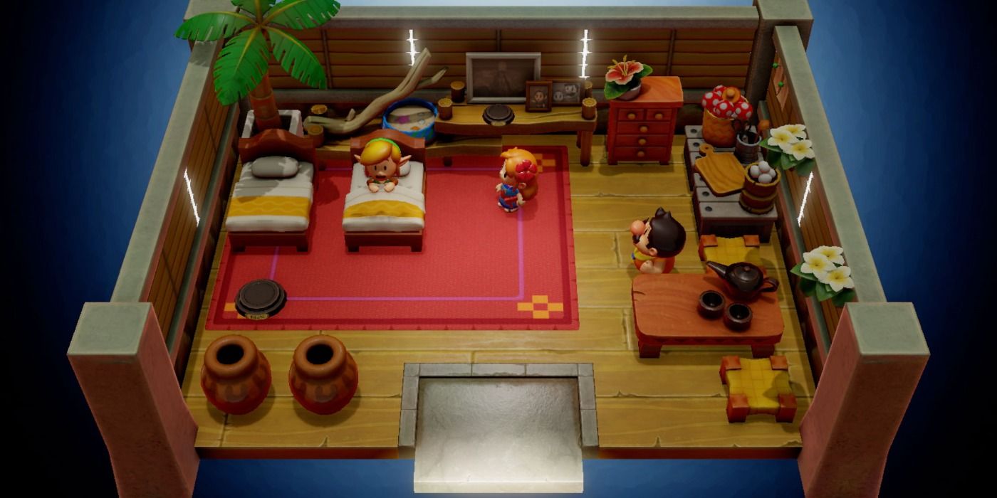 The Legend of Zelda Link's Awakening Bedroom