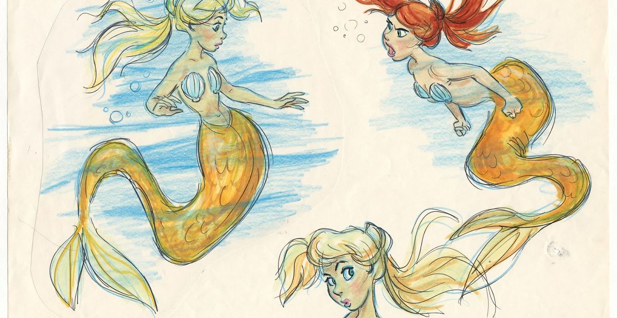 Disney: 10 Official Concept Art Pictures Of The Little Mermaid You Have To See