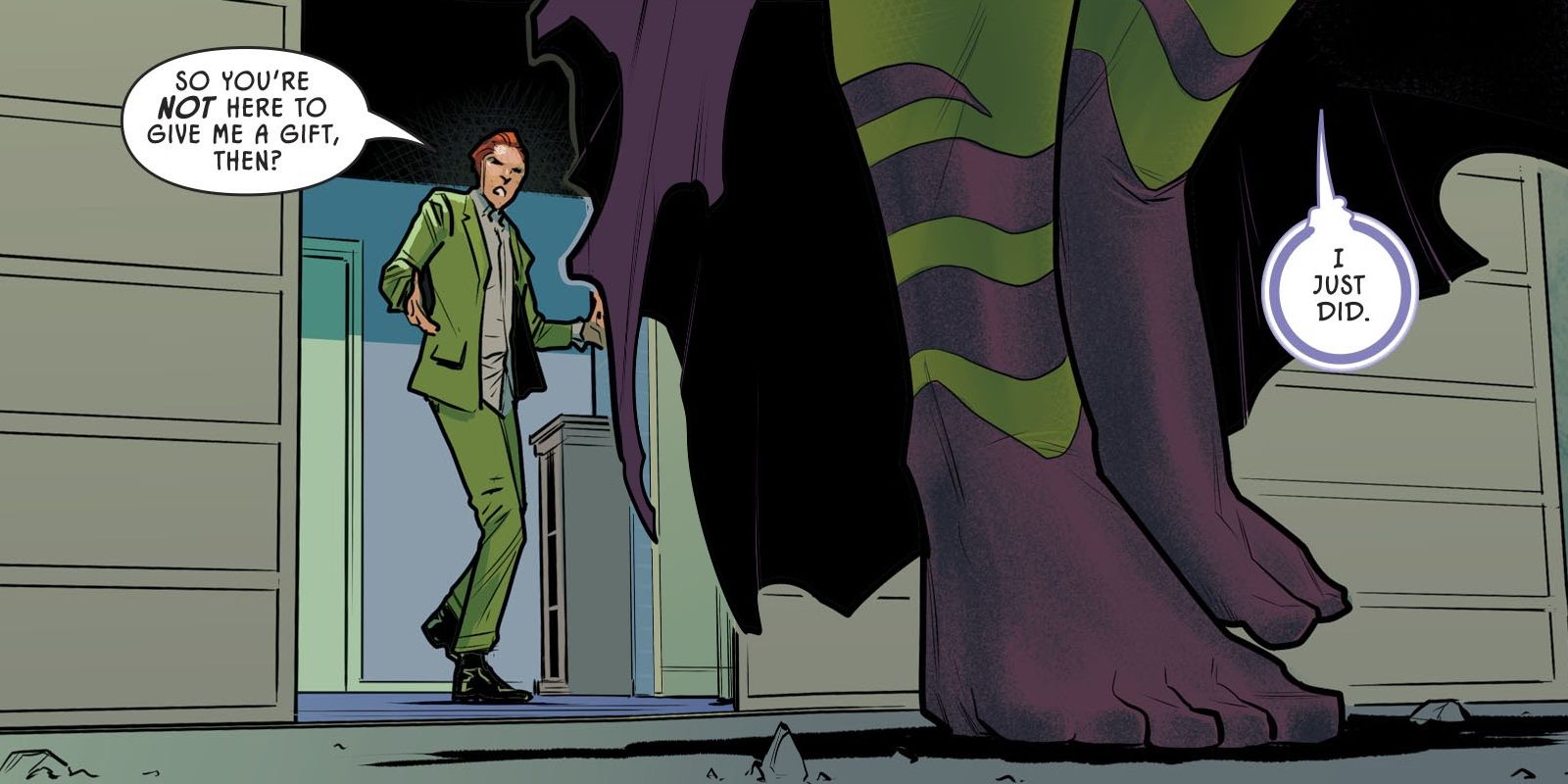 The Riddler and Lex Luthor Year of Villain