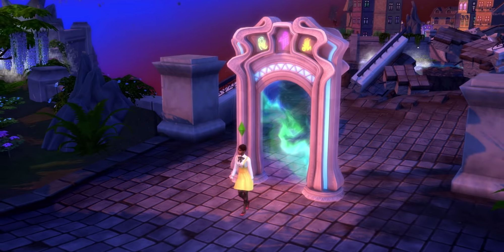 The Sims 4 Realm of Magic Portal