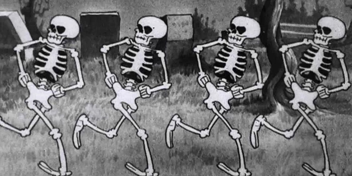 Скэри скелетон. Обои Танцующие скелеты. Обои Танцующий скелет. Spooky Scary Skeletons танец. Обои с танцующими скелетами.