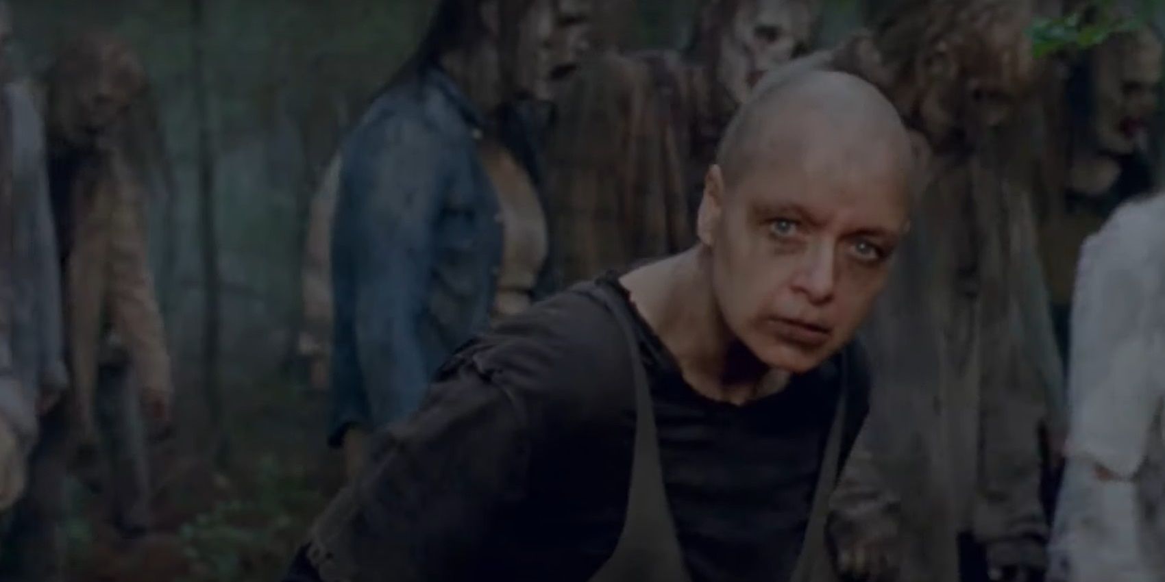 Alpha and the Whisperers are ready for war in The Walking Dead