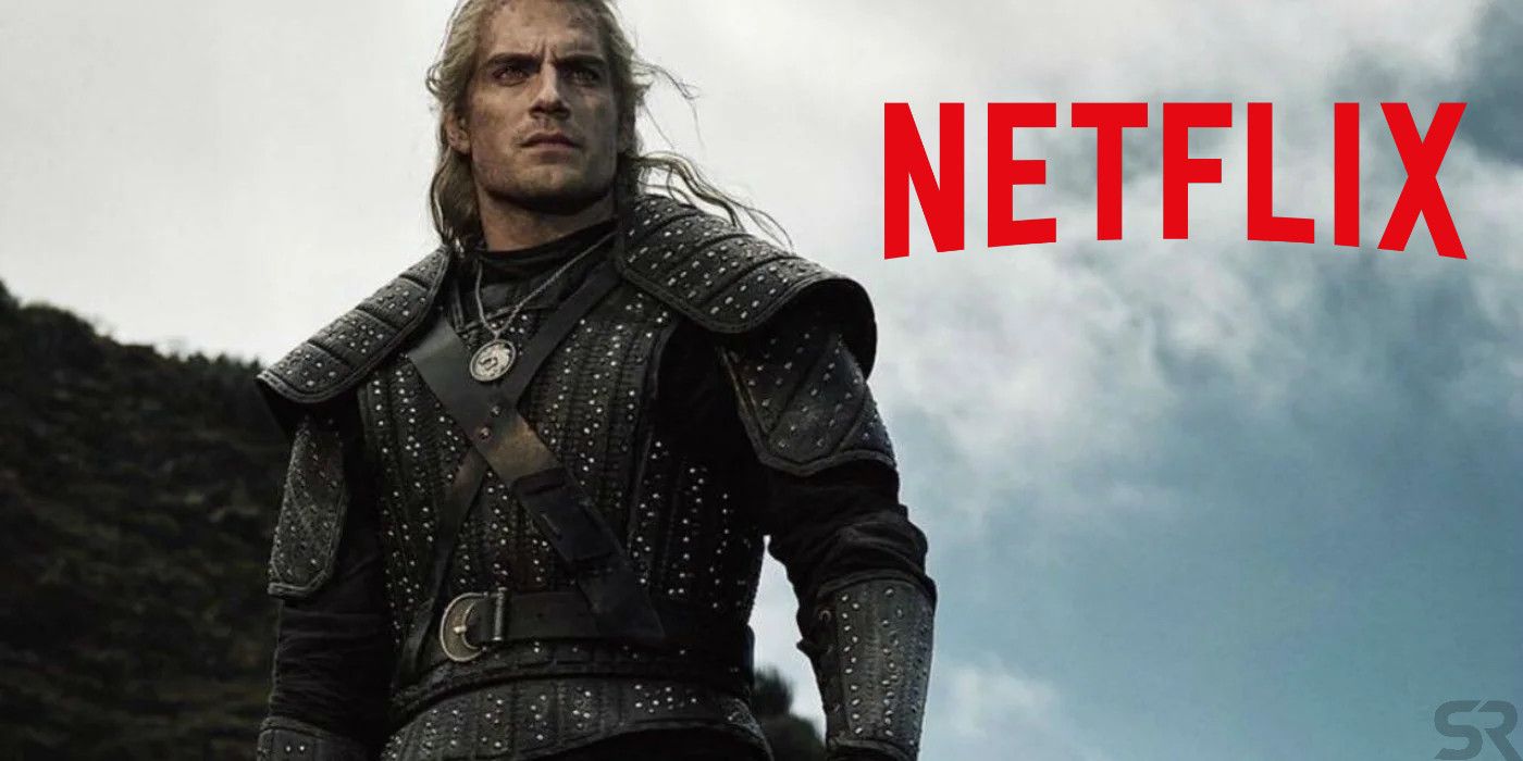 The Witcher with Official Netflix Logo
