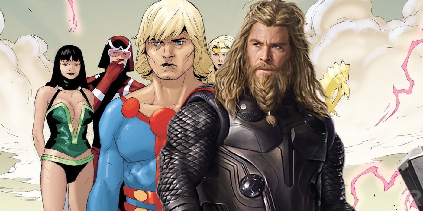 Thor and Marvel Eternals