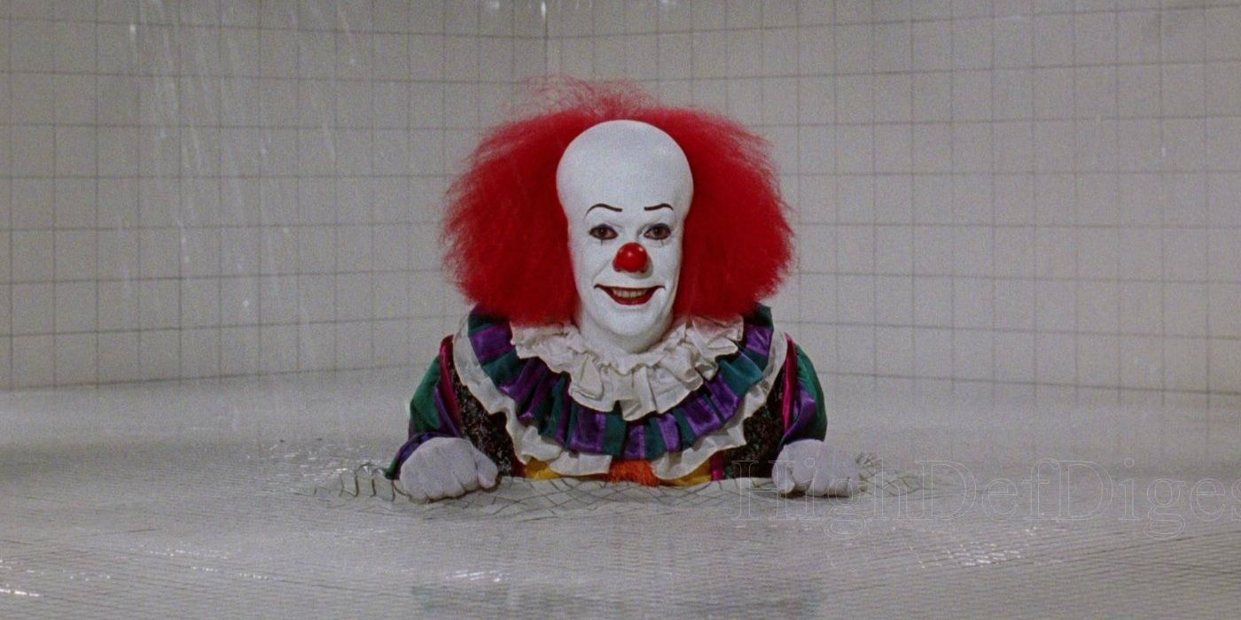 Tim Curry as Pennywise in IT Miniseries