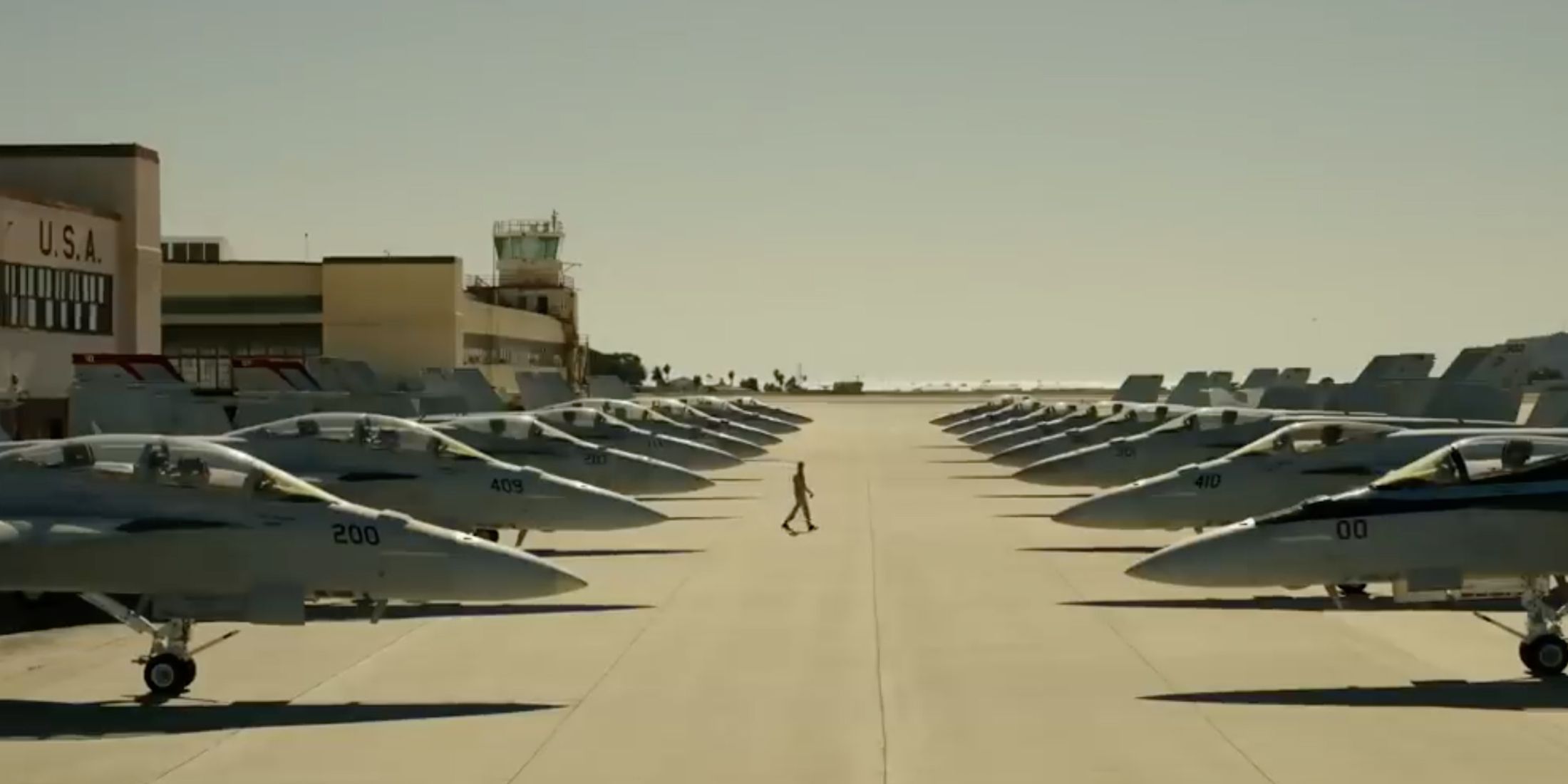 Jon Hamm in the Top Gun: Maverick Trailer