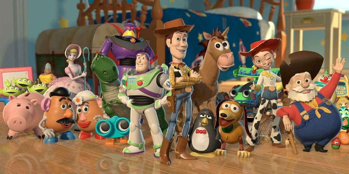 Toy Story 2 - Crossing the Road (Original Animated Scene) 