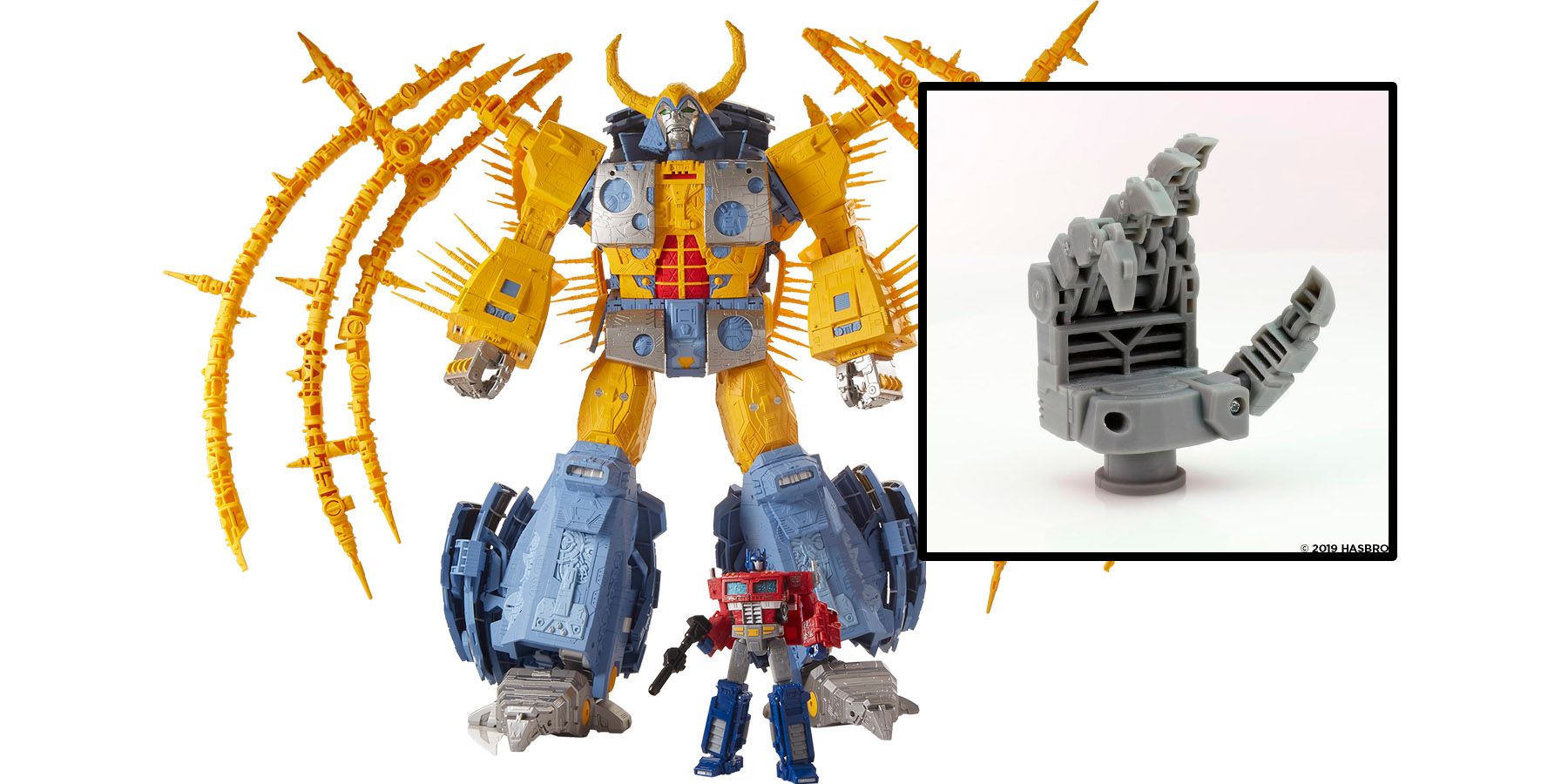 Transformers War for Cybertron Unicron Figure Hand Upgrade Exclusive