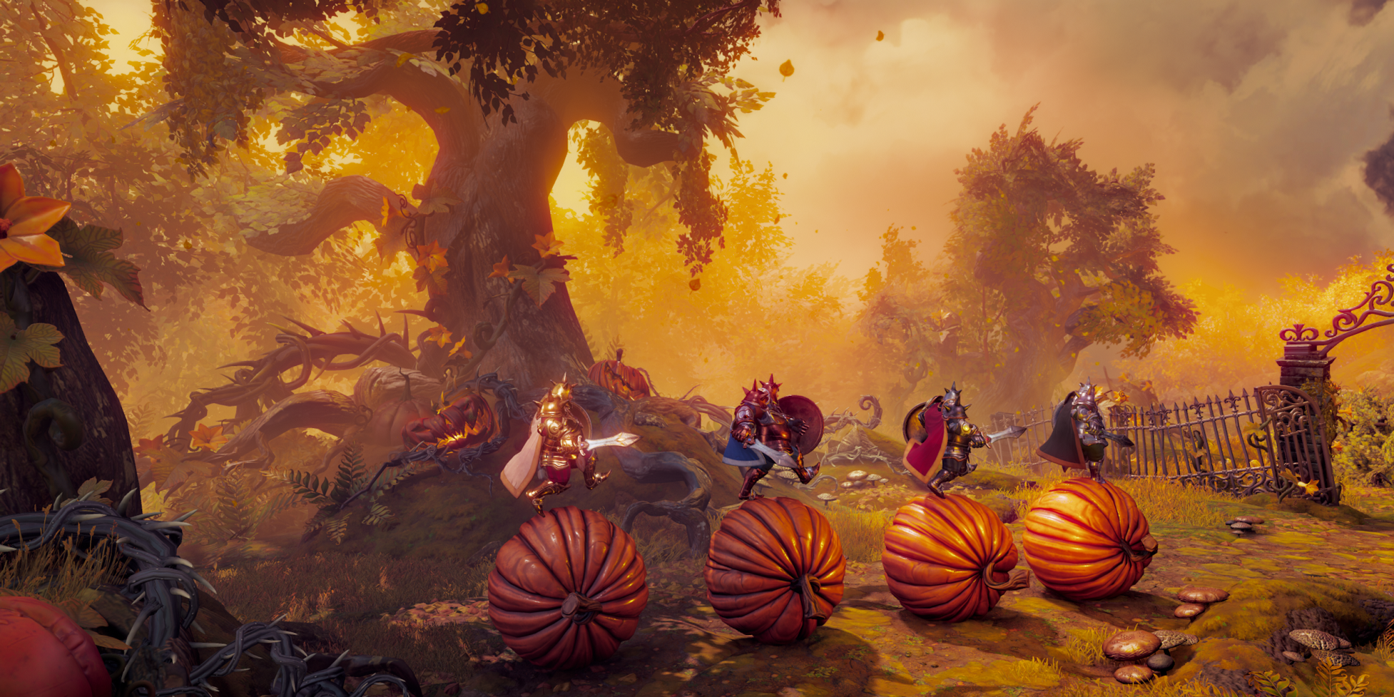Trine 4 Screenshot Pumpkins