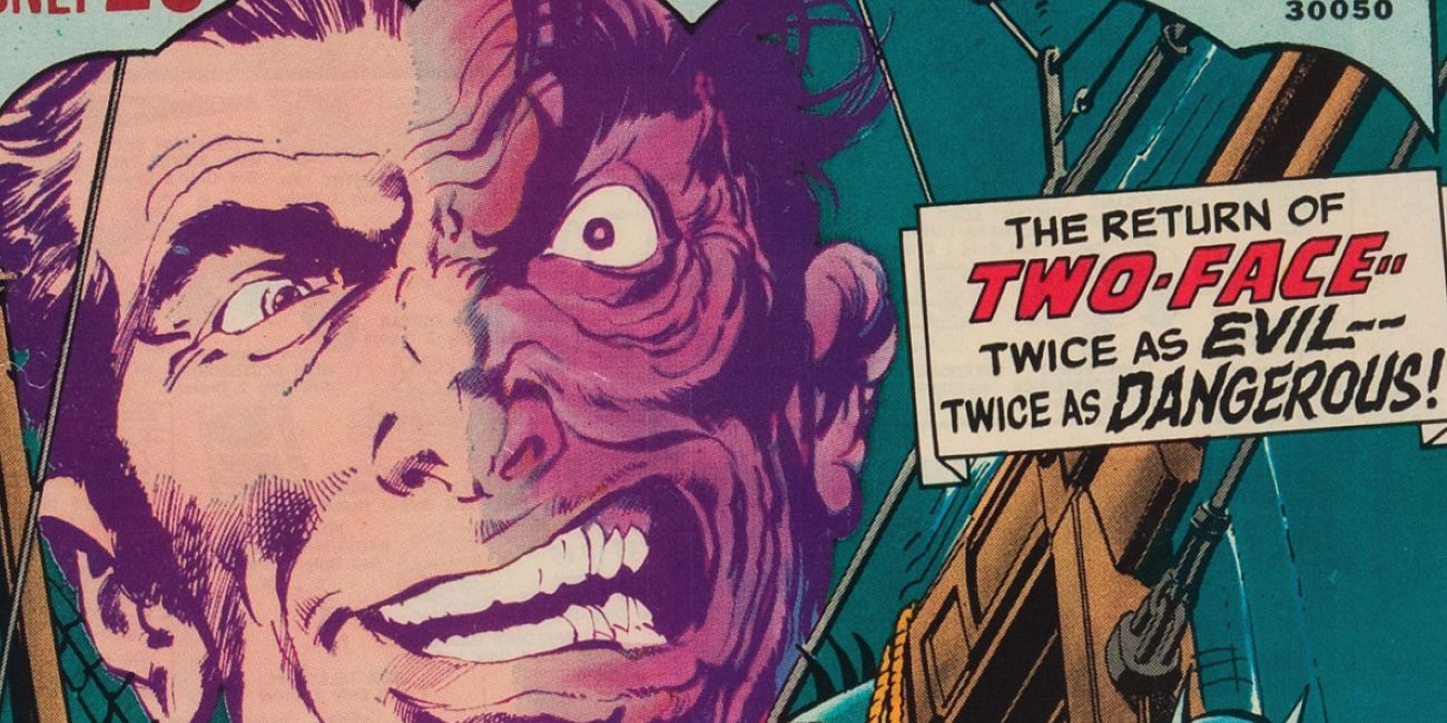 Two-Face on the cover of Batman #234 comic book.
