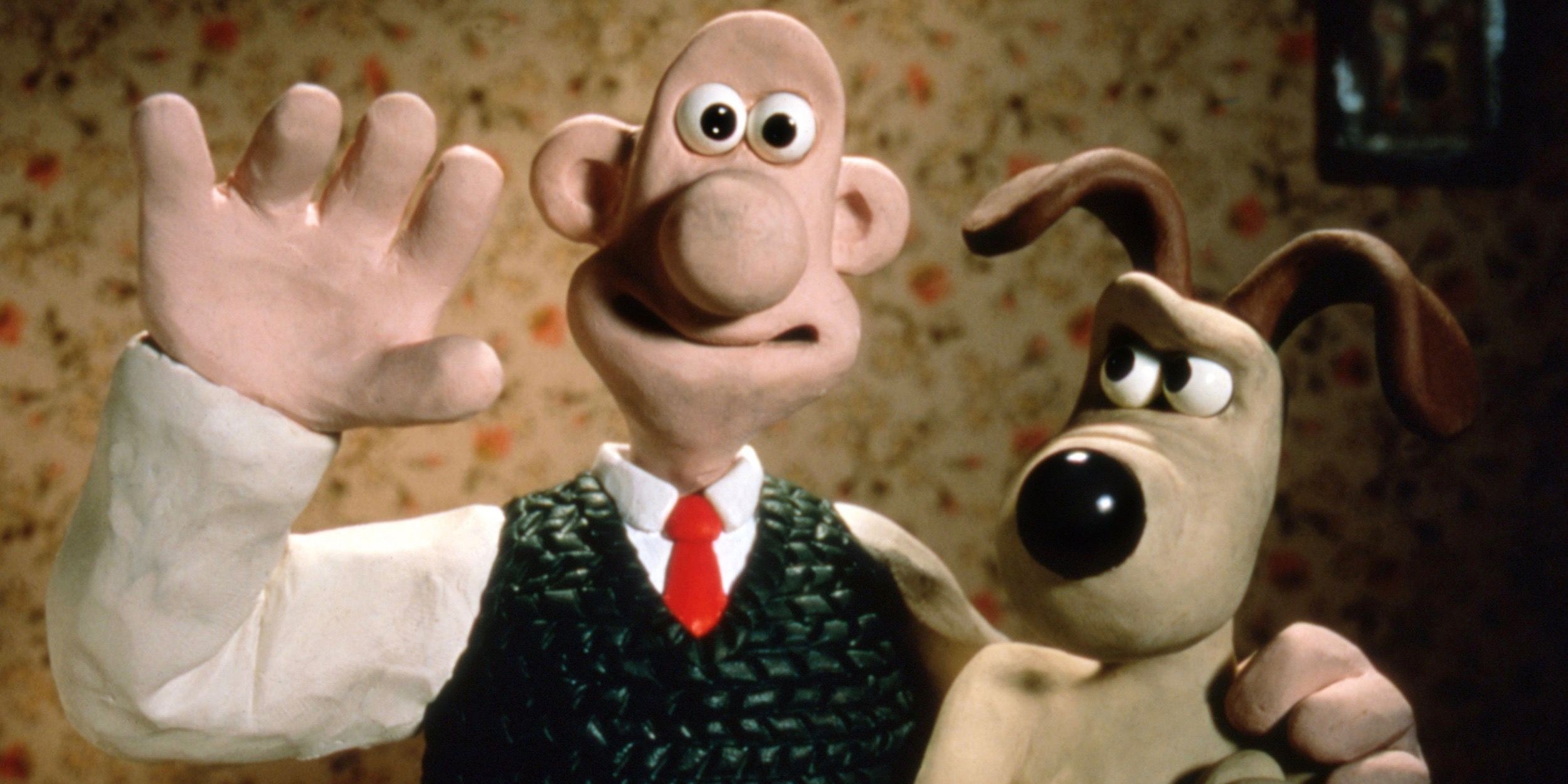 Wallace And Gromit Waving