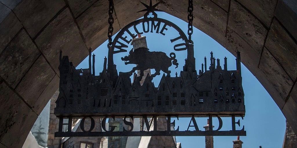 Welcome to Hogsmeade Sign
