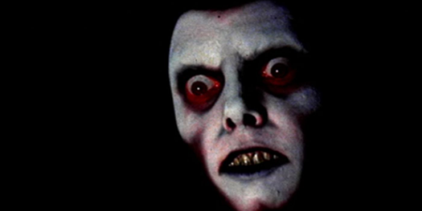 The white faced demon in The Exorcist