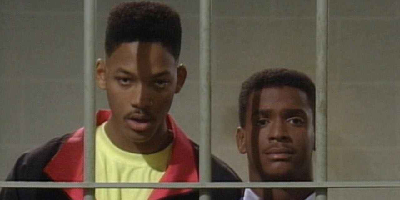 Will Smith and Alfonso Ribeiro as Carlton in The Fresh Prince of Bel-Air