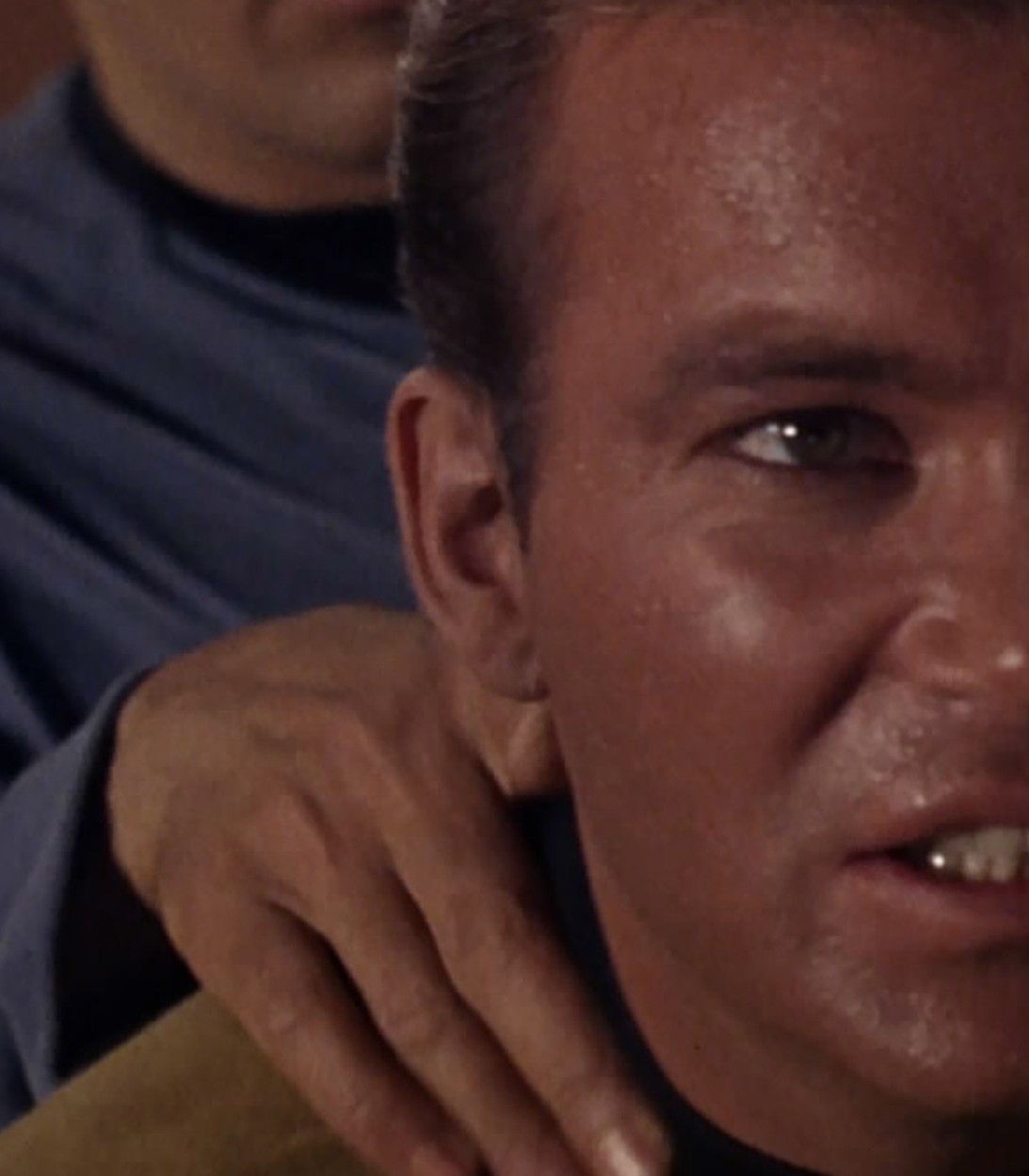 William Shatner as Captain James T Kirk in Star Trek