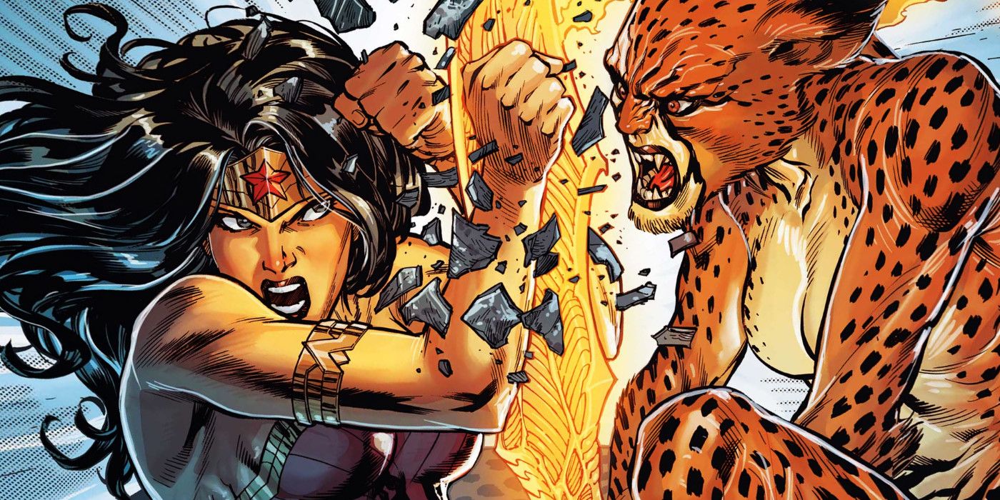 Wonder Woman Comic Cheetah