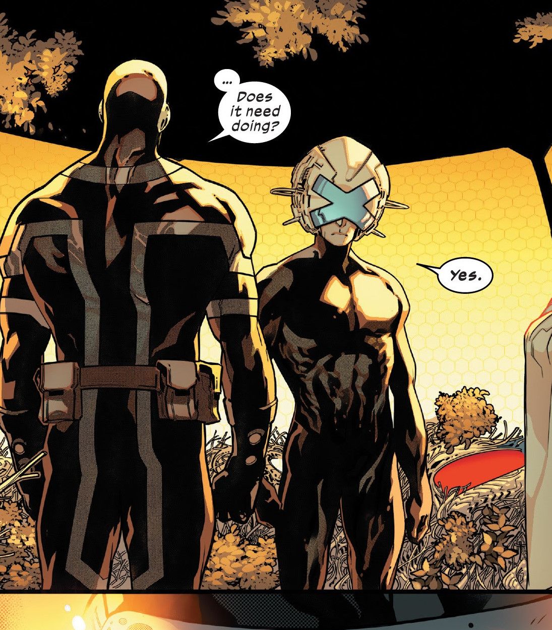 X-Men Cyclops Xavier Vertical