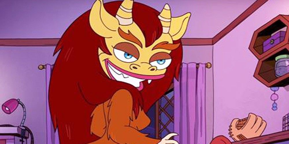 Connie looking devious on Big Mouth.