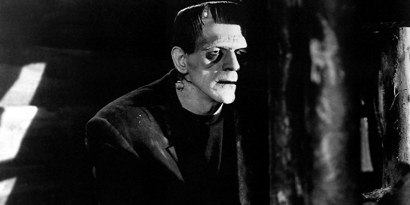 O monstro de Frankenstein é melancólico em Frankenstein