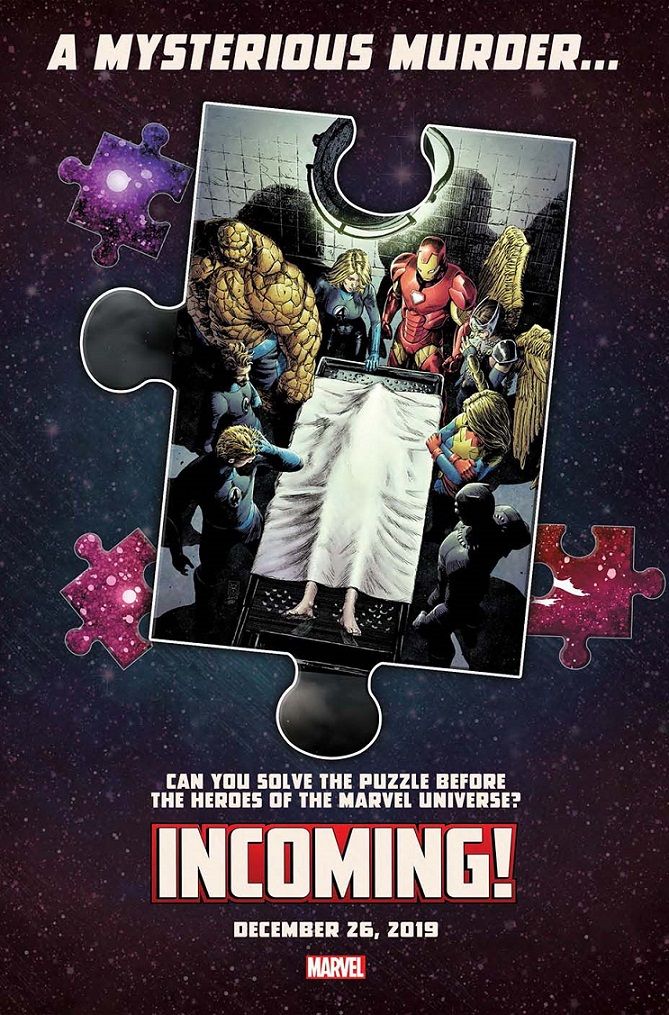 murder mystery tease marvel