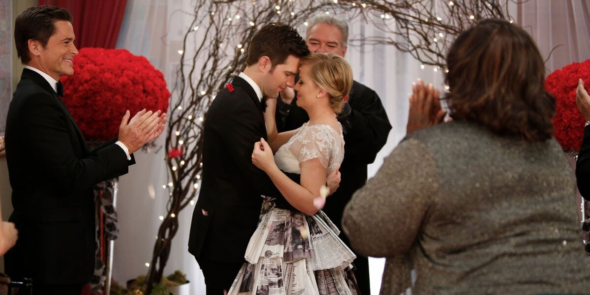 Ben and Leslie's wedding in Parks and Recreation