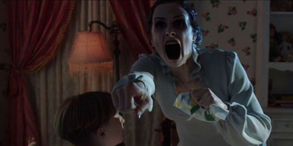 Michelle yelling in Insidious: Chapter 2