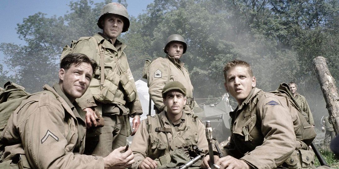 The cast of Saving Private Ryan.