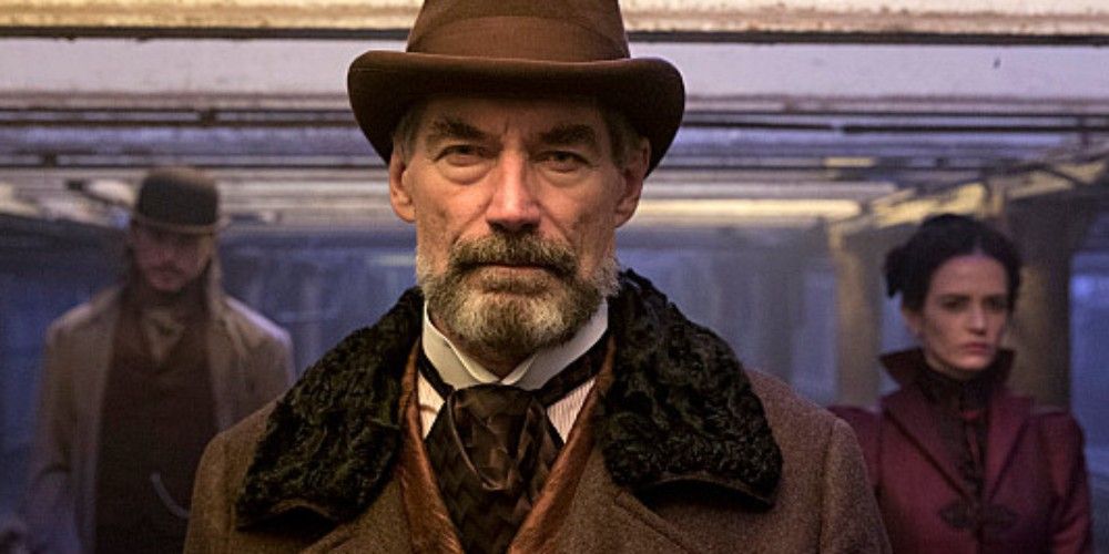 Malcolm Murray looking serious in Penny Dreadful