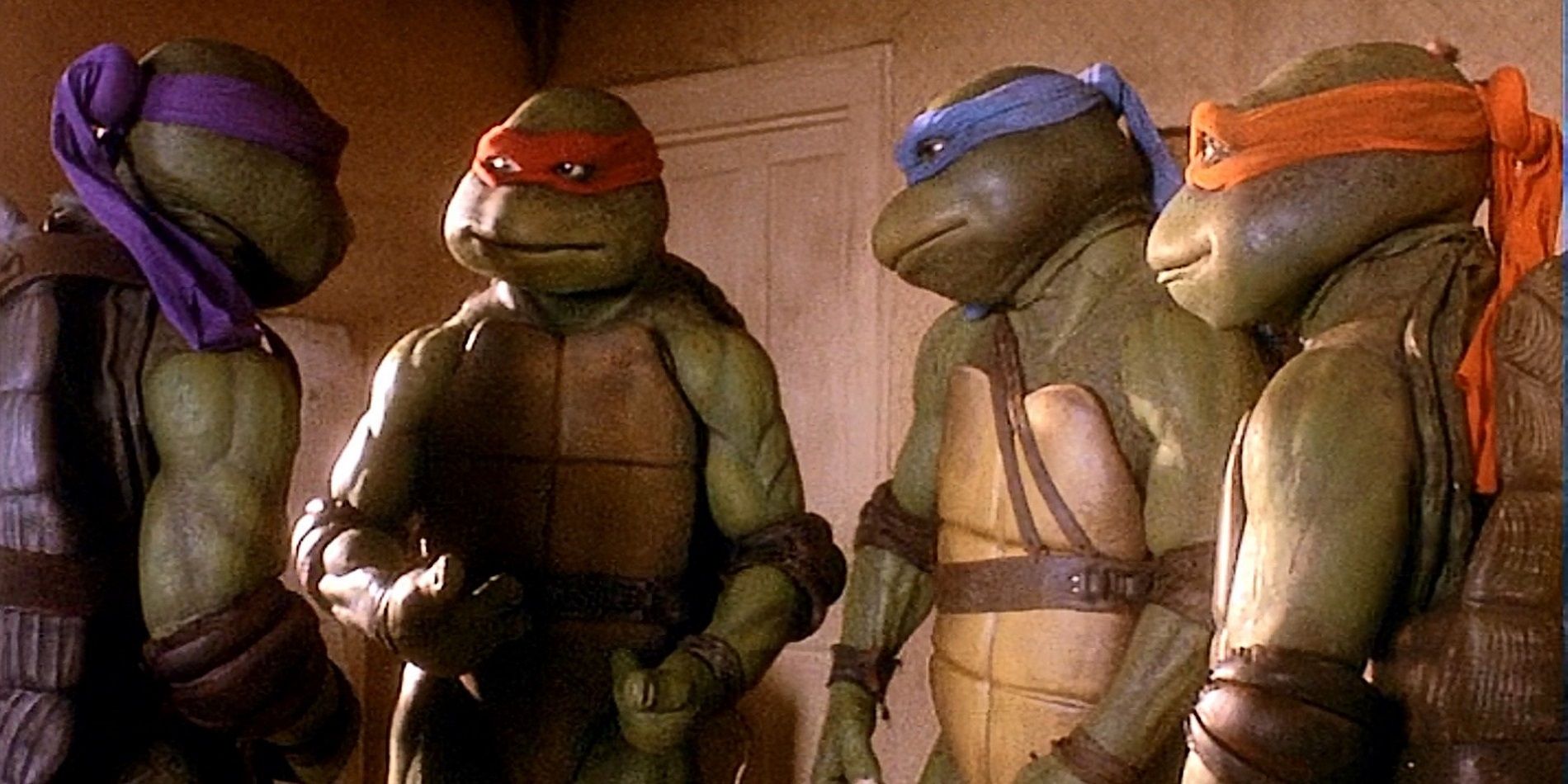 The team together in Teenage Mutant Ninja Turtles