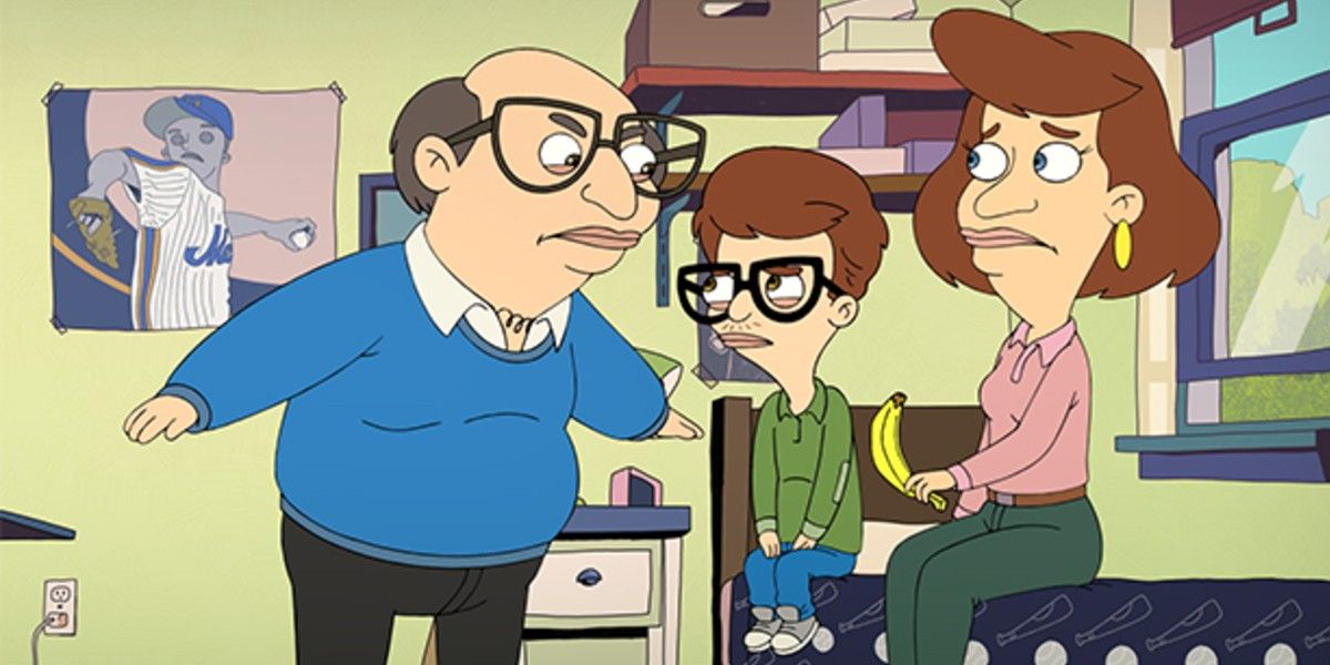 Andrews parents, Marty and Barbara Glouberman in Big Mouth