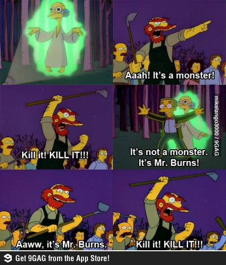 The Simpsons 10 Funniest Mr Burns Memes Only True Fans Will